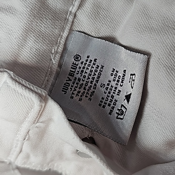 Judy Blue Overalls Coverall Bib Denim Jeans Adjustable Distressed Hem White S - Picture 6 of 13